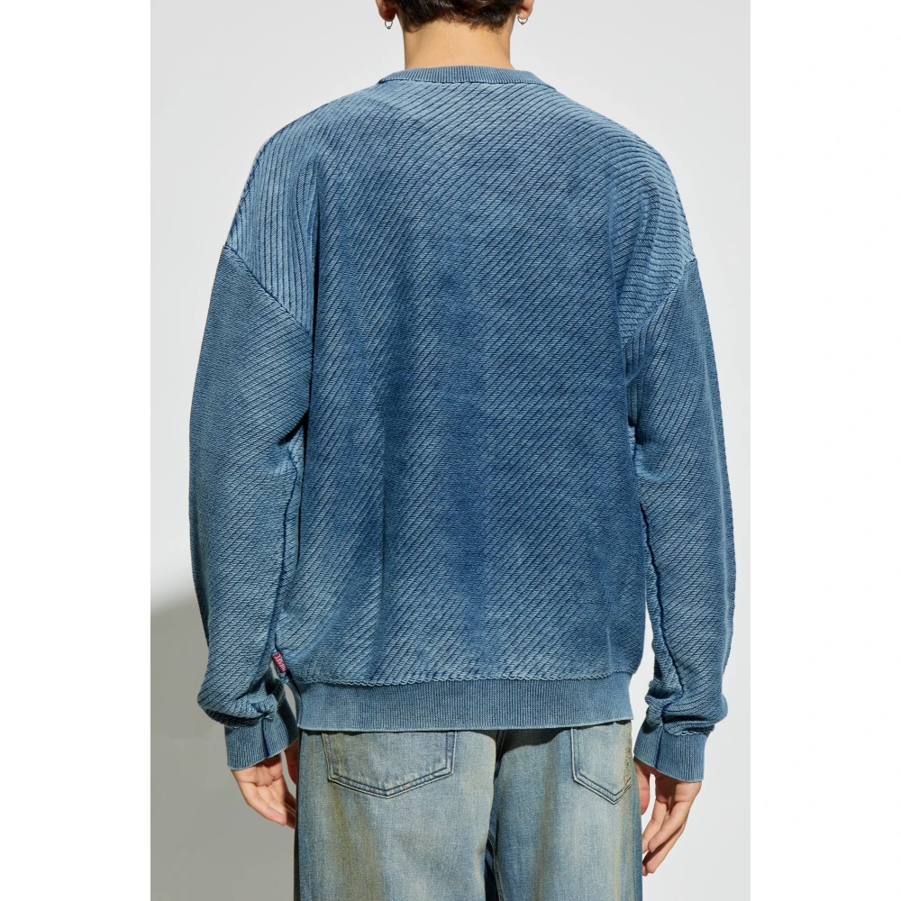 Diesel Sweater K-Klevery Blue Heren