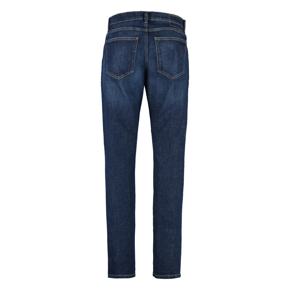Diesel Slim Fit Jeans met Metalen Details Blue Heren