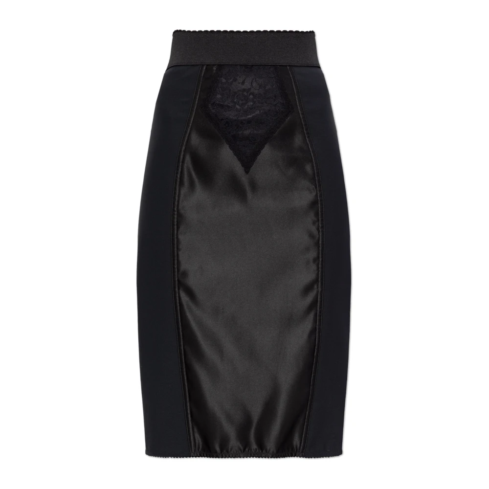 Dolce & Gabbana Donna Nero - Gonna A Tubino - Skirts - Xl