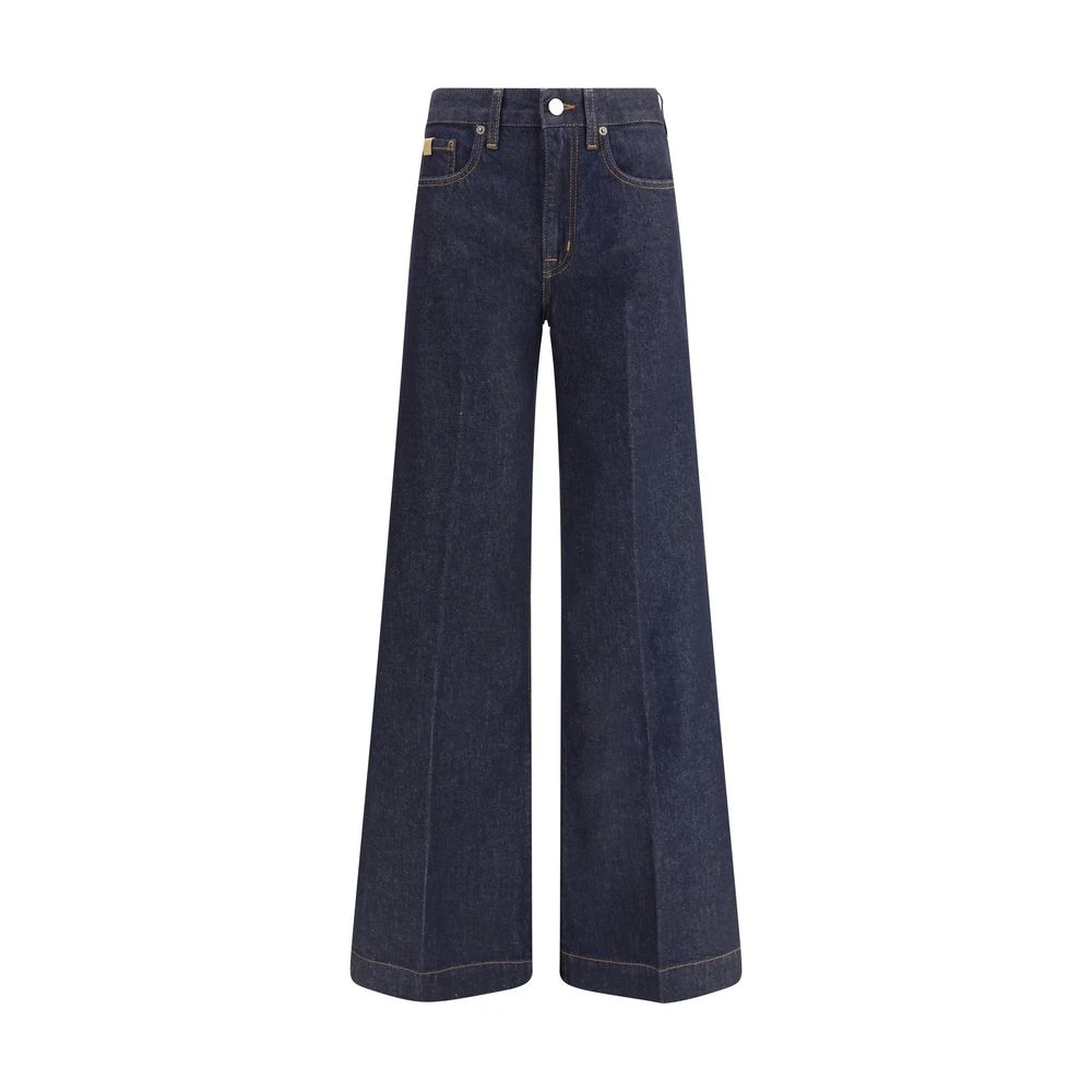 Jacob Cohën Wide Jeans, Female, W27, Wide Leg Jeans Blue