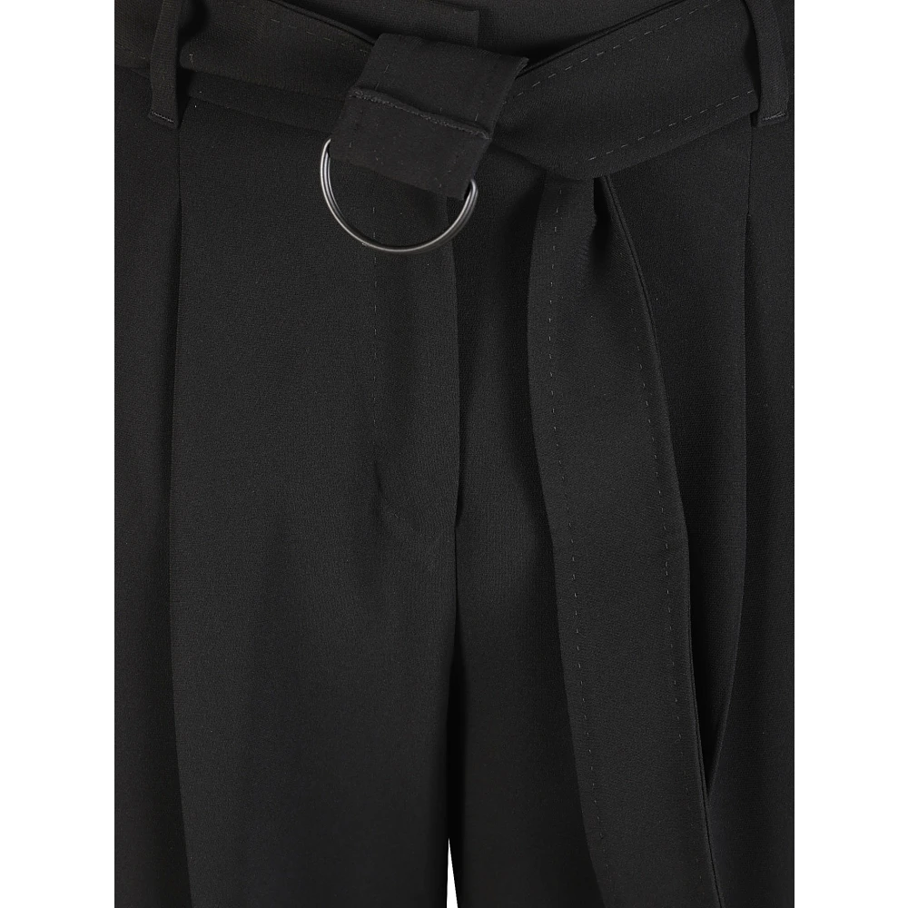 Max Mara Studio Zwarte Latina Broek Black Dames
