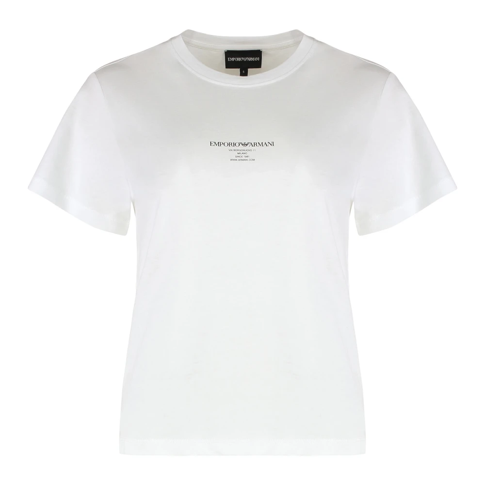 Emporio Armani Mujer Blanco Camisetas, Talla: L