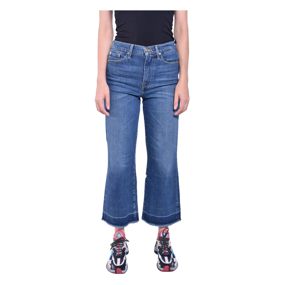 7 For All Mankind Flared Alexa Adore Jeans Blue Dames
