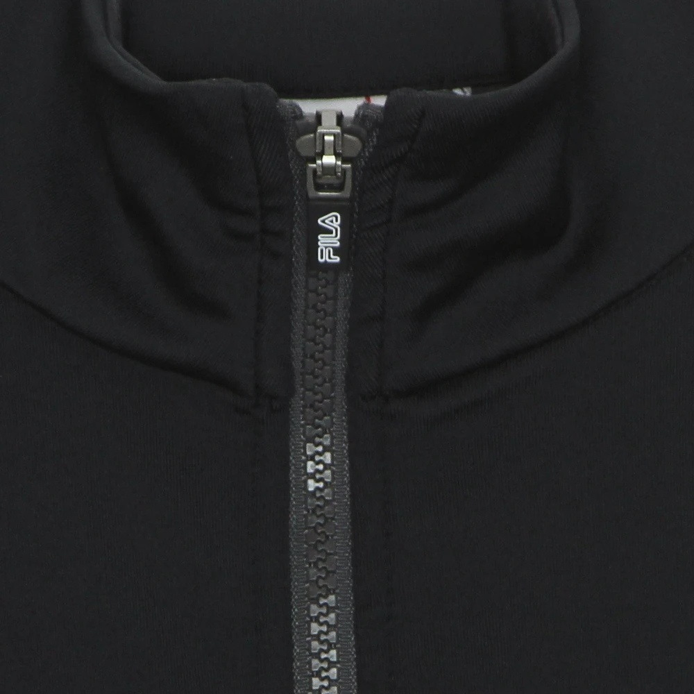 Fila Track Jacket Asfalt zwart Hoge hals Multicolor Heren