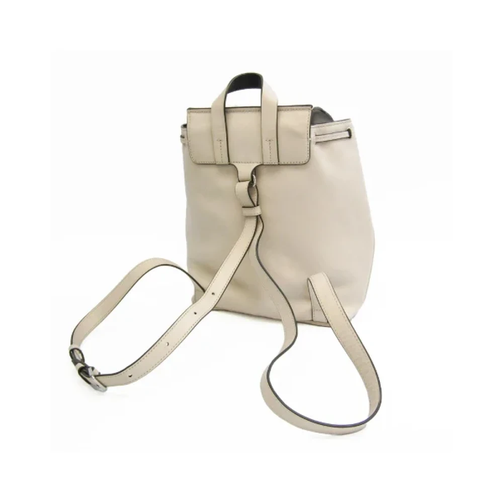 Marc Jacobs Pre-owned Leather backpacks White Dames