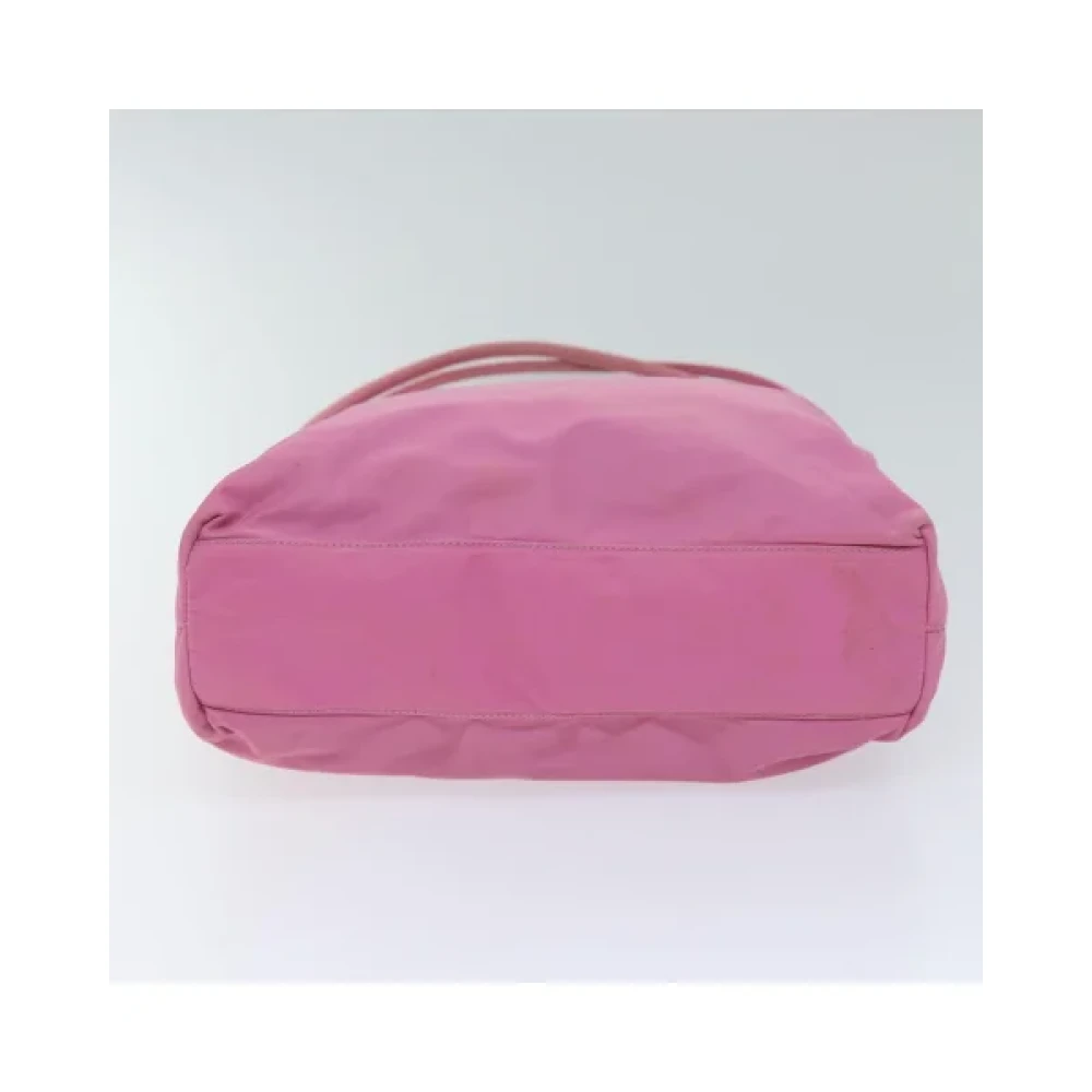 Prada Vintage Pre-owned Nylon prada-bags Pink Dames