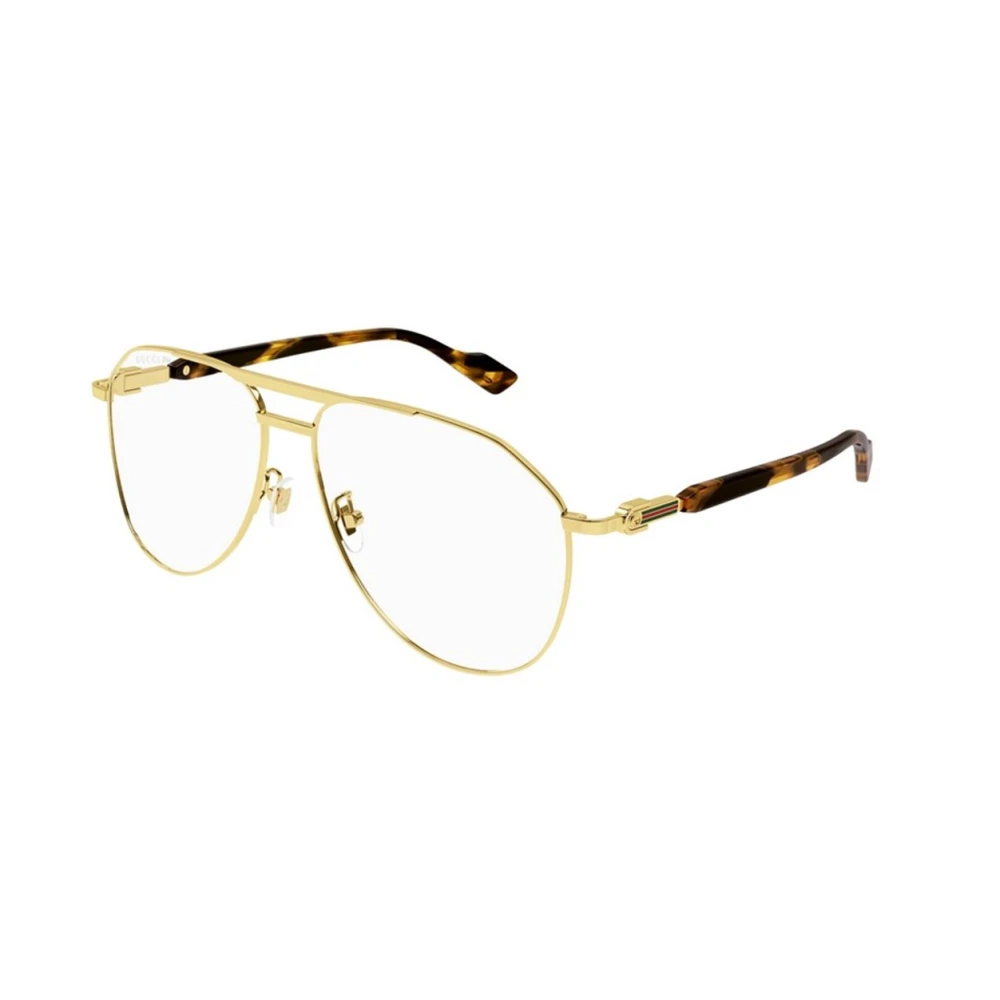 Gucci Transparante Zonnebril Yellow Unisex