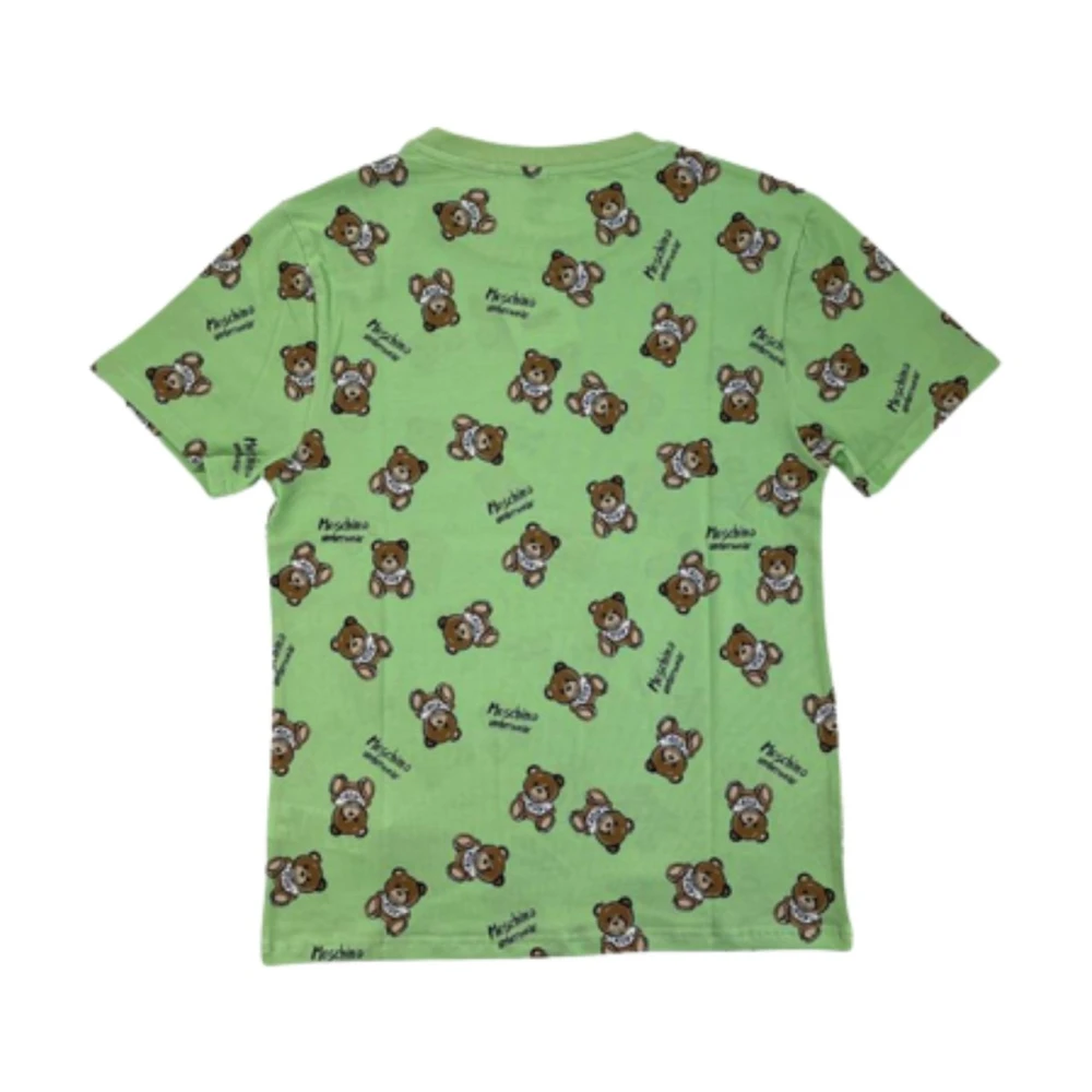 Moschino Heren Underbear Toy T-shirt Green Heren