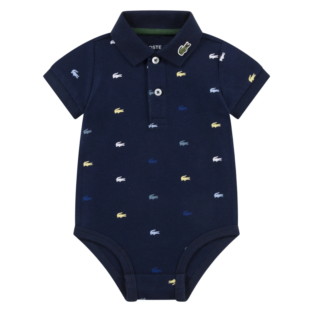 Lacoste Unisex Blue Petit Piqué Polo Bodysuit