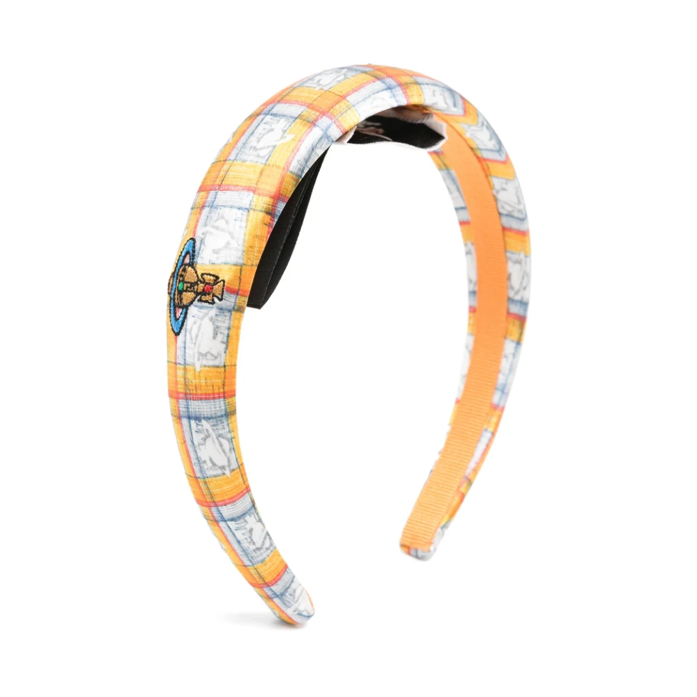 Vivienne Westwood Donkergeel Gewatteerd Haaraccessoire Multicolor Dames