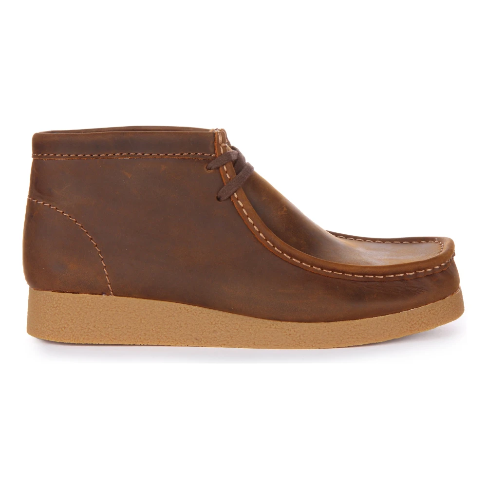 Clarks Men's Beeswax Wallabee Evo Boot In For - Image 3