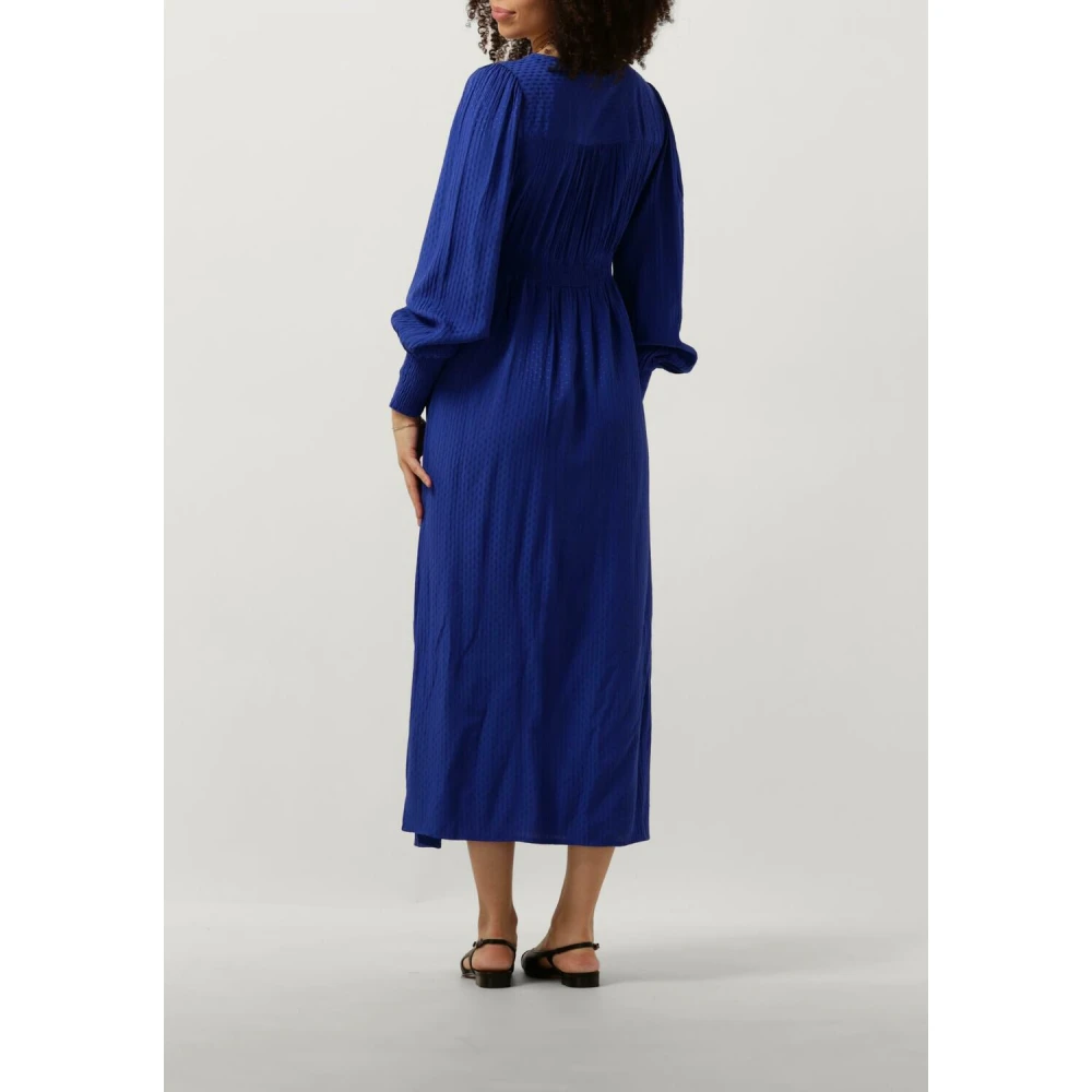 Y.A.S Blauwe Maxi Jurk voor Stijlvolle Gelegenheden Blue Dames