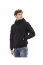 veste-noire-en-polyester-avec-monogramme