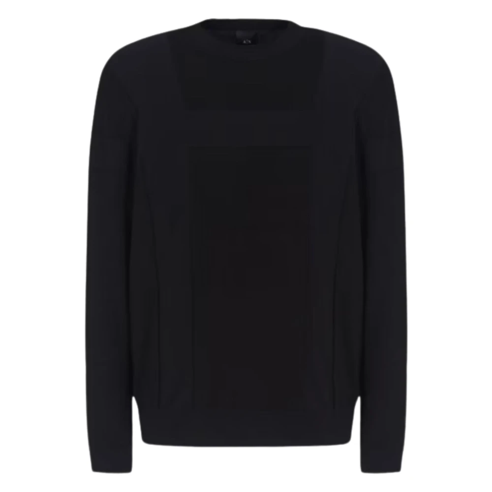 Armani Exchange Zwarte Sweater Stijl Xm000103 Af10454 Black Heren