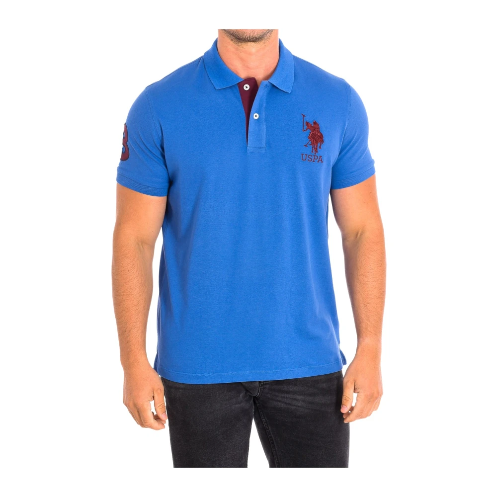 U.s. Polo Assn. Men's Blue Polo Shirts, M, Polo Shirt