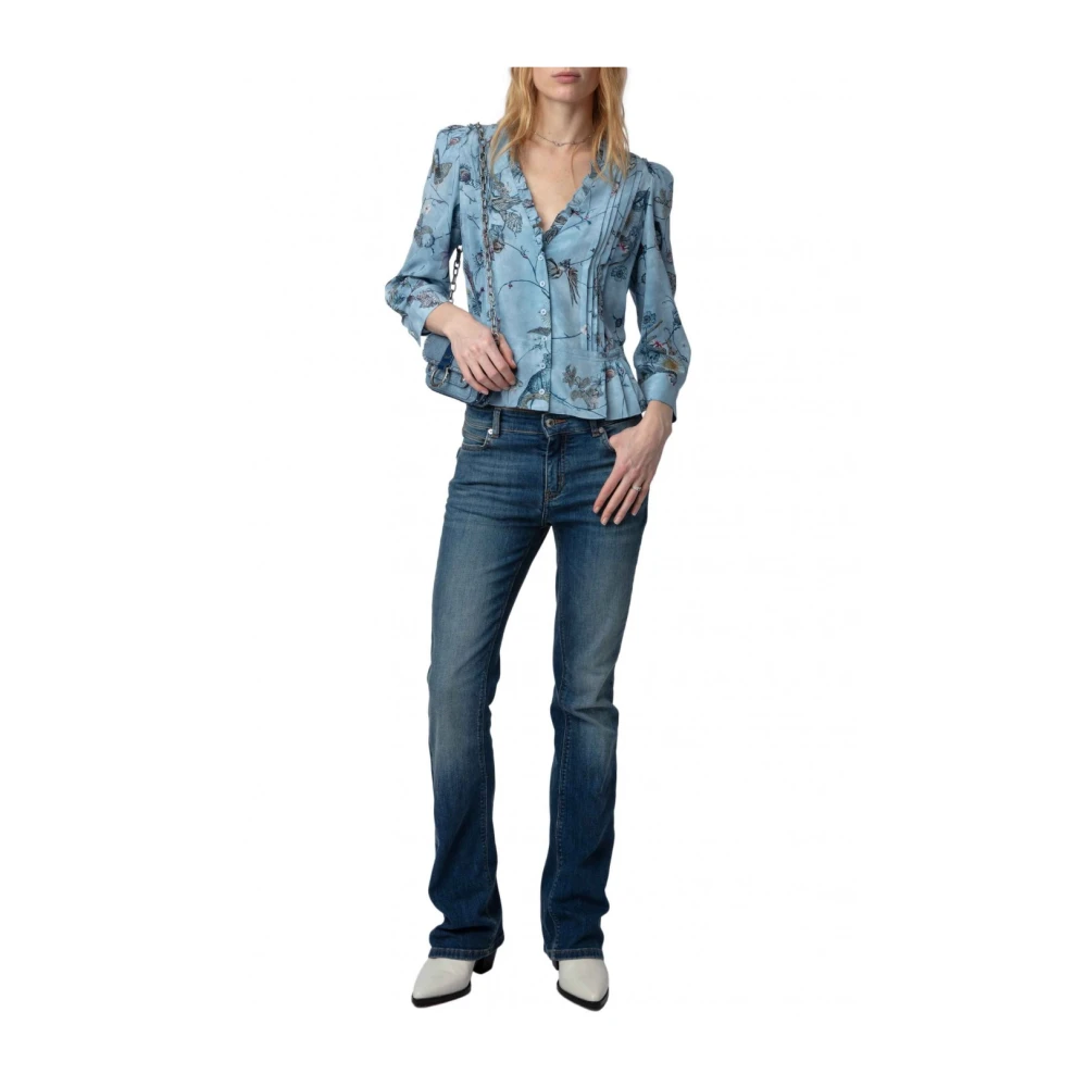 Zadig & Voltaire Stijlvolle Blouse Multicolor Dames