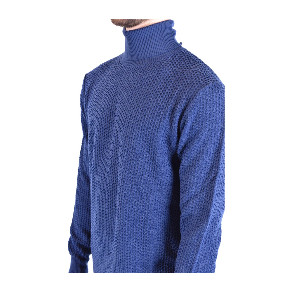 Kangra Knitwear Blue Heren