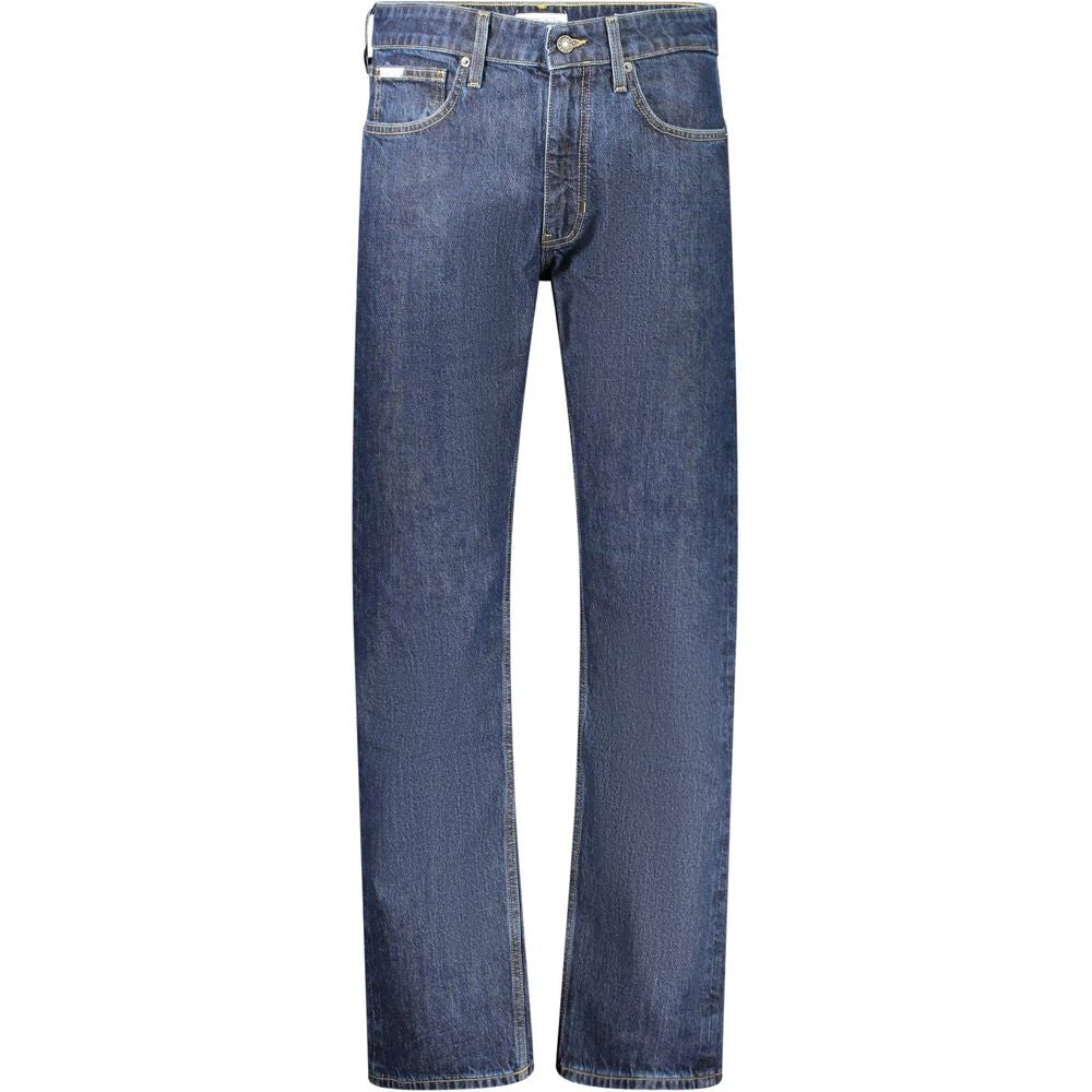 Guess Blauwe Katoenen Jeans & Broek Blue Heren