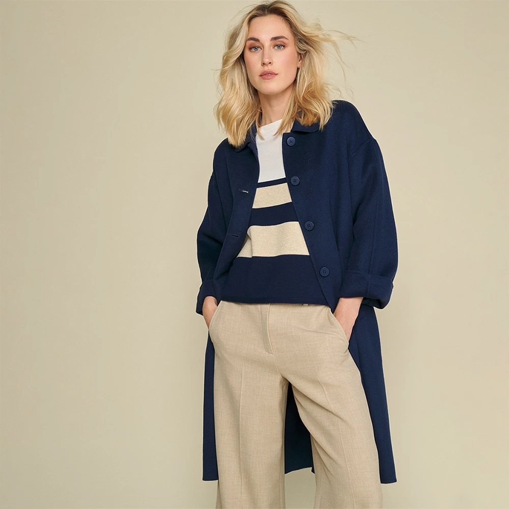 Marie Méro Gestreepte Boothals Trui Multicolor Dames