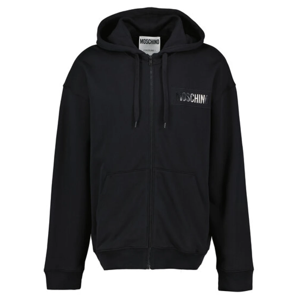 Moschino Hoodies Black Heren