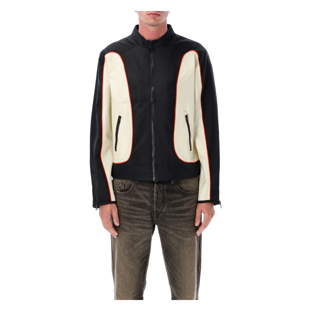 Diesel Uomo Nero Giacche, M, New,