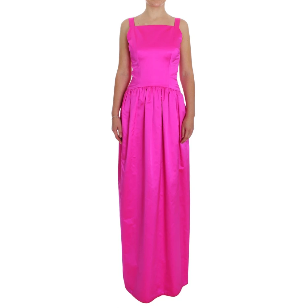 Dolce & Gabbana Women's Pink Long Sheath Ball Gown Dress - Gowns - Xs - Dresses