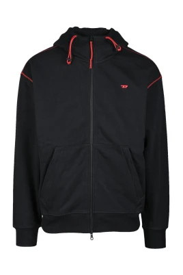 Sportig Sweatshirt i Bomull-Polyester