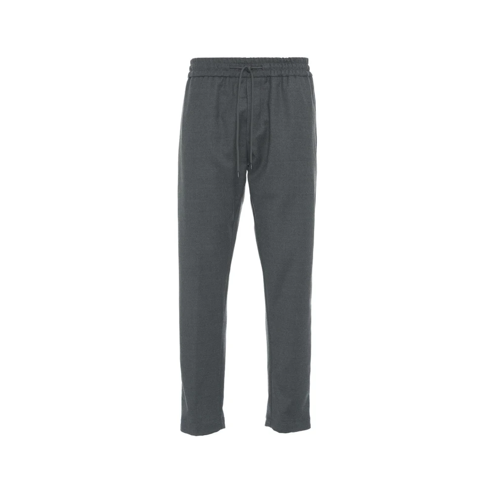 Dondup Wollen chino broek 'Yuri' Gray Heren