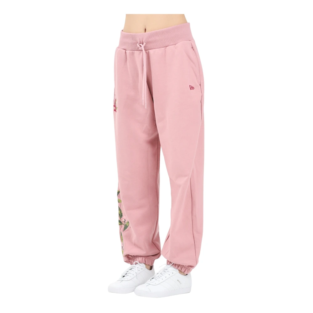 New era Bloemen MLB Sportieve Broek Pink Dames