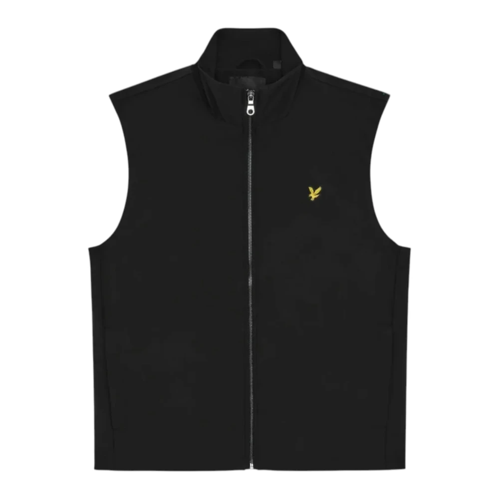 Lyle & Scott Men's Black Waistcoats, Xl, Softshell Gilet