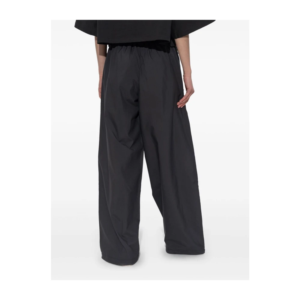 Adidas Zwarte Rasant Broek met Ritsdetails Black Dames