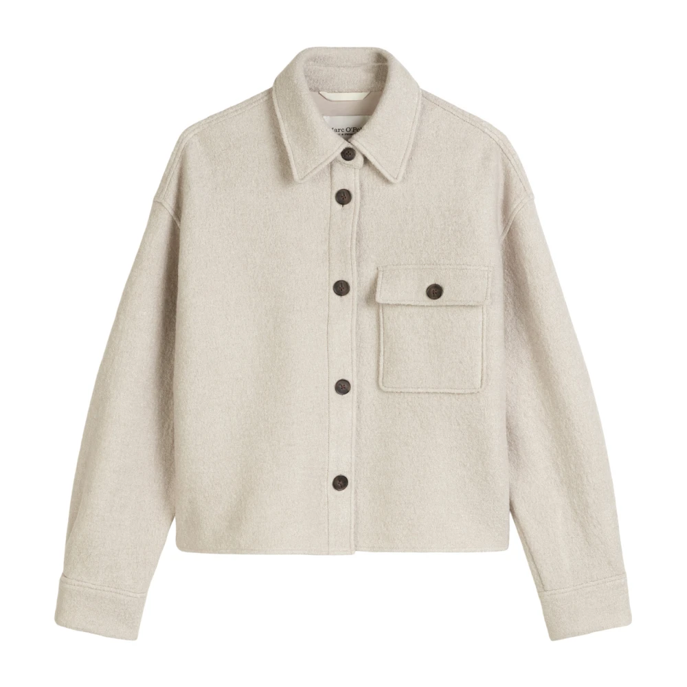 Marc O'Polo Overshirt relaxed Gray Dames