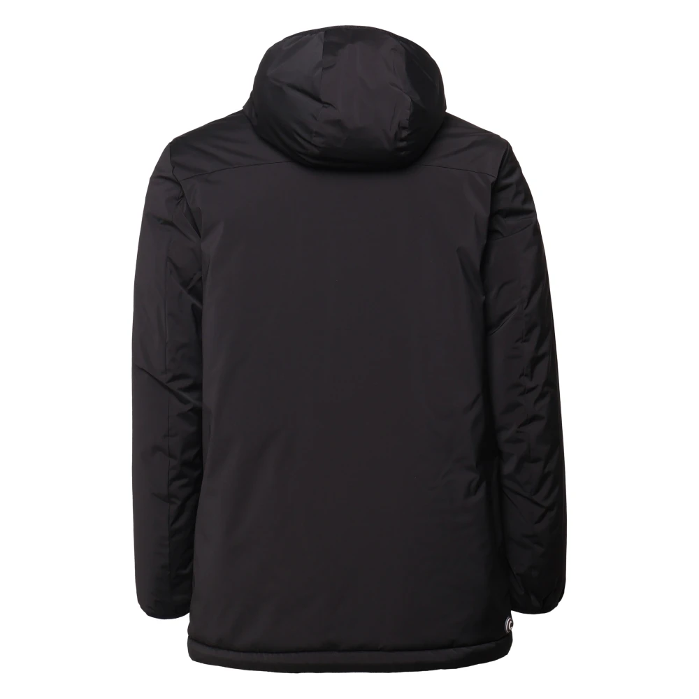 Colmar Zwarte Gewatteerde Jas met Capuchon Black Heren