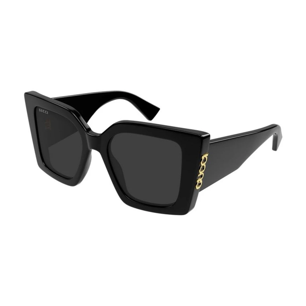 Gucci Women's Black Sunglasses, 51 Mm, Butterfly Sunglasses