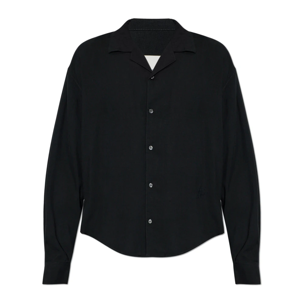 Ami Paris Uomo Nero Magliette, 2XL, New,