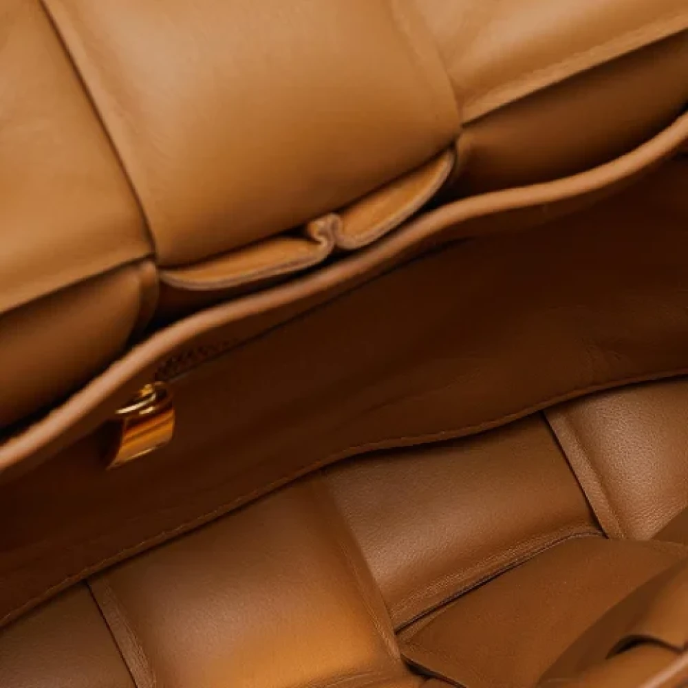 Bottega Veneta Vintage Pre-owned Leather shoulder-bags Brown Dames