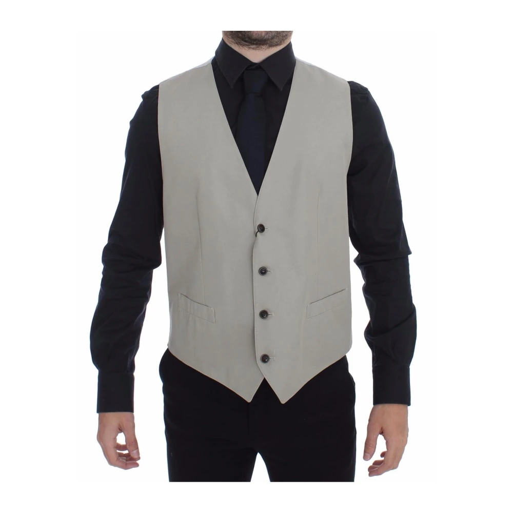 Suits > Suit Vests - - Dolce & Gabbana - Modalova
