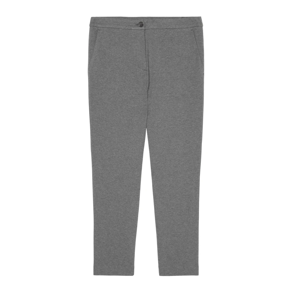 Marc O'Polo Jersey broek slim Gray Dames