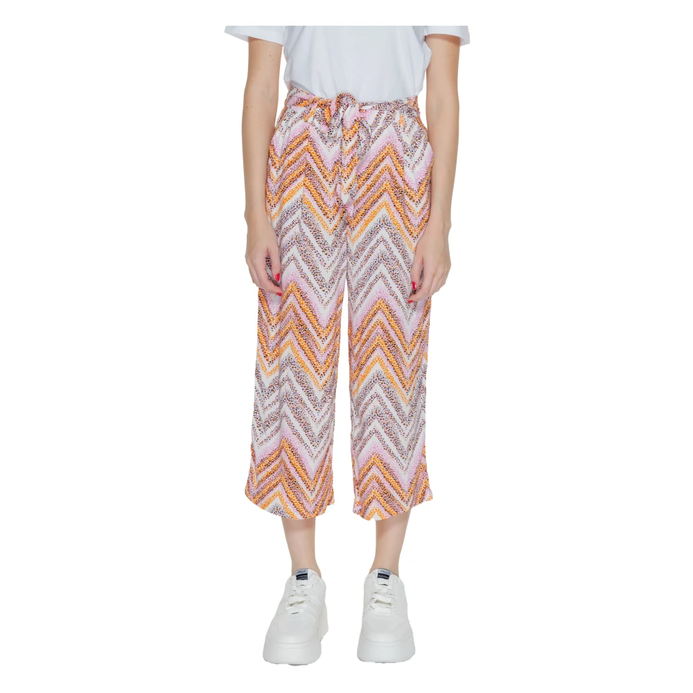 Only Life Palace AOP Viscose Broek Multicolor Dames