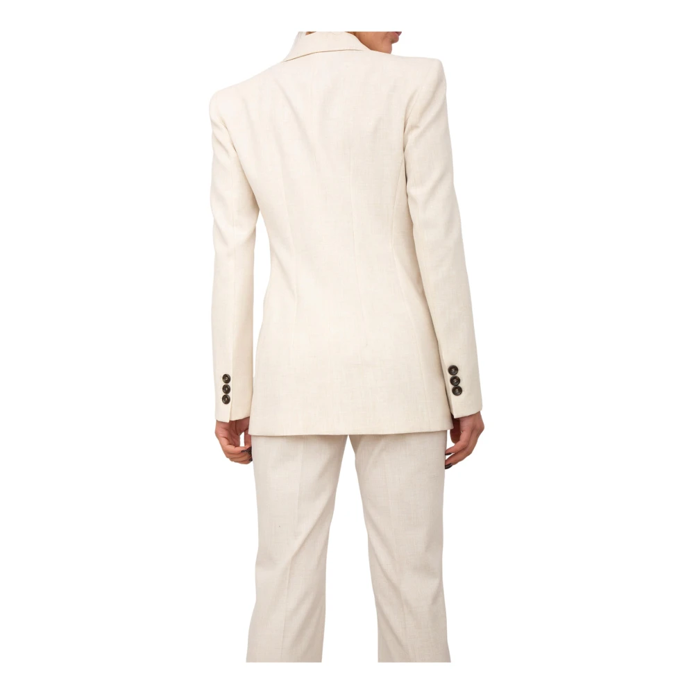 Liu Jo Grijze Jas voor Vrouwen Beige Dames