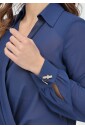 top-a-manches-longues-en-georgette-drapee-bleu