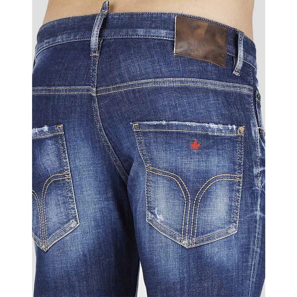 Dsquared2 Blauwe Skater Jurk Blue Heren