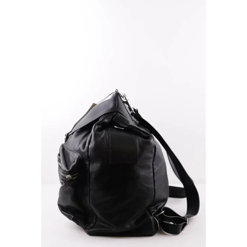 Celine Vintage Pre-owned Leather shoulder-bags Black Dames