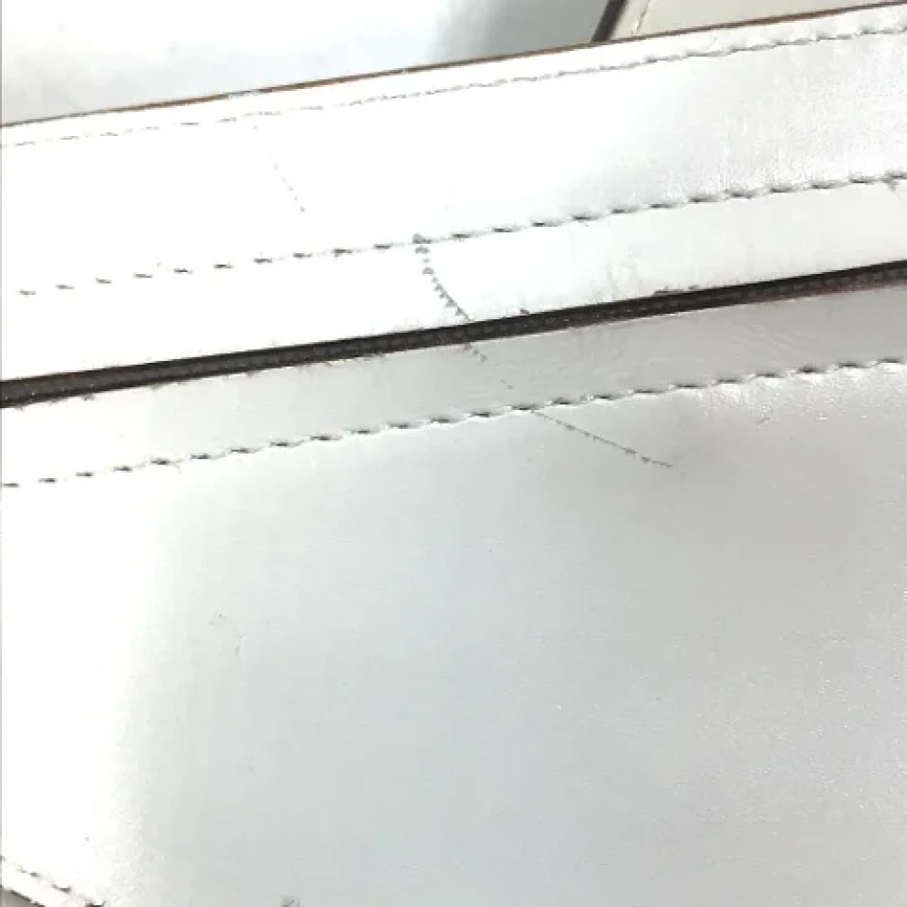 Dior Vintage Pre-owned Leather dior-bags White Dames