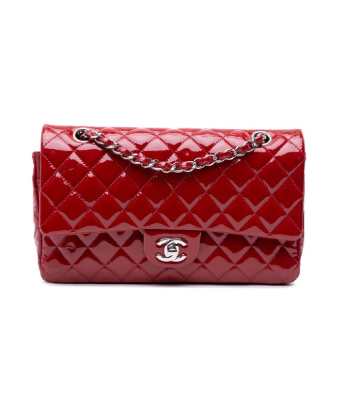 pre-owned-cuir-sacs-chanel