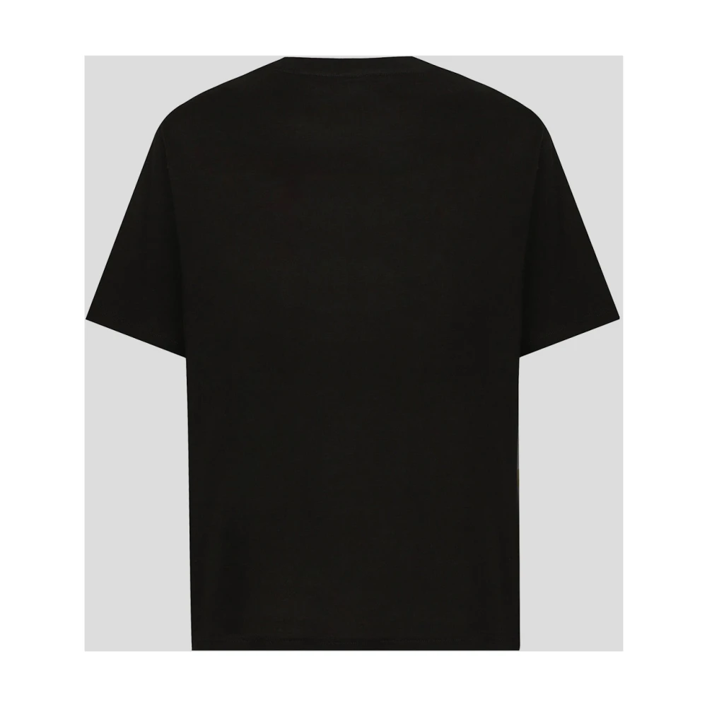 Dolce & Gabbana Katoenen Logo T-shirt Black Heren