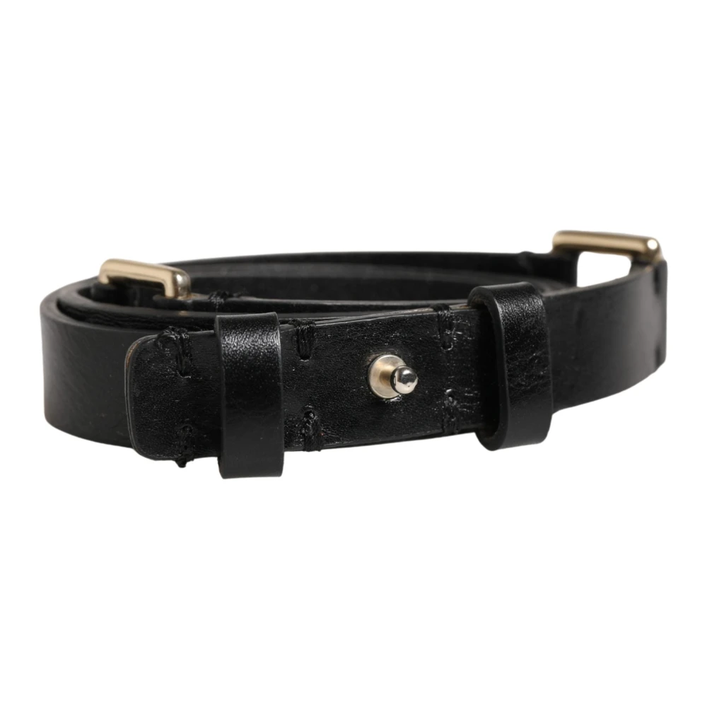Gianfranco Ferré Unisex Gold Thin Metal Buckle Waist Belt