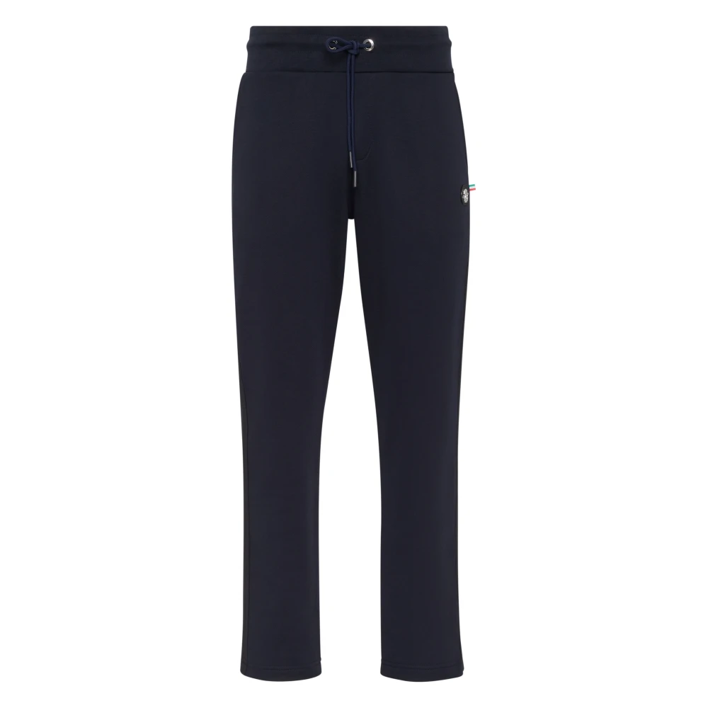 Billionaire Mannelijk Blauw Broeken Heren, S, Katoen, Joggingbroek