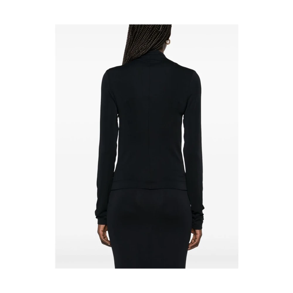 Armarium Zwarte Mock Neck Sweater Black Dames