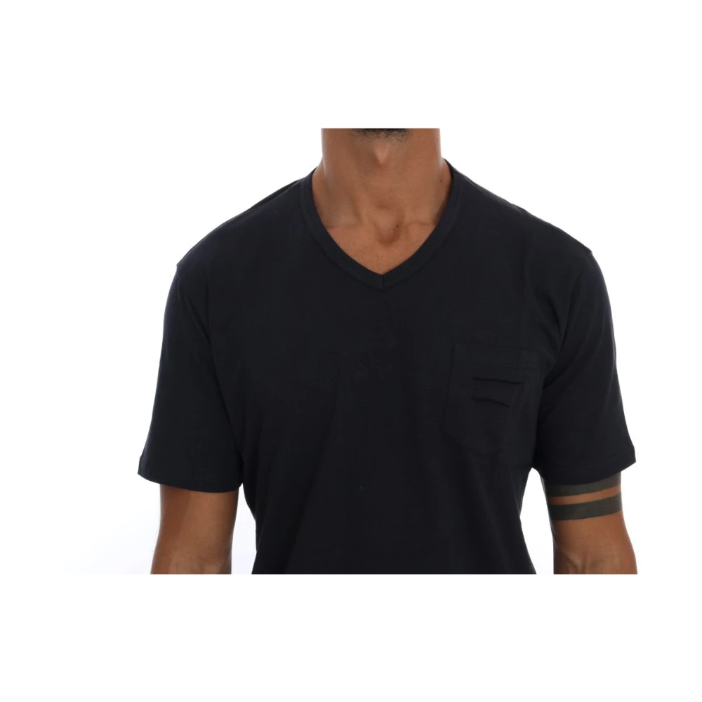 Daniele Alessandrini T-Shirts Blue Heren